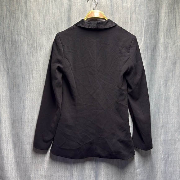 H&M Charcoal Blazer with open sleeves size 4 NWT - Picture 9 of 9